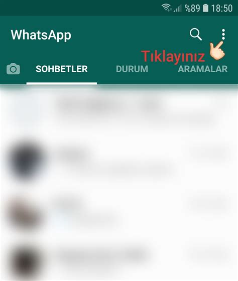 Whatsapp ta son durum